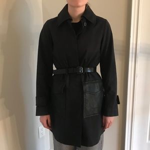 Theory Black Coat - size xs